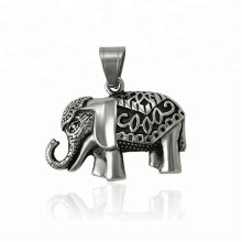 33639 xuping pendentif éléphant bijoux en acier inoxydable de conception personnalisée